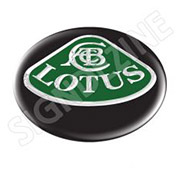 3D Domed Gel LOTUS Wheel Center Badges Decals Set of 4