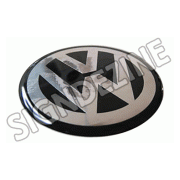 3D Domed Gel VW Volkswagen Wheel Center Badges Decals Set of 4